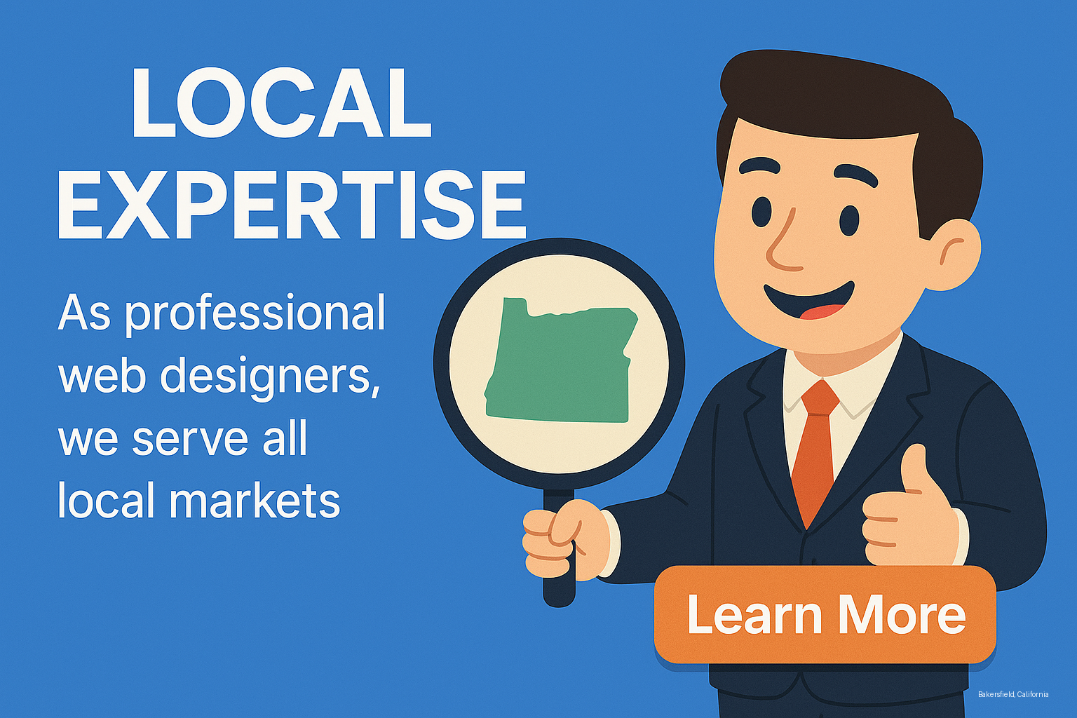 Local Bakersfield, California Web Design